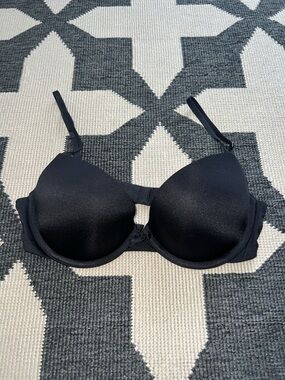 Aerie Black Ella Gel Push Up Bra